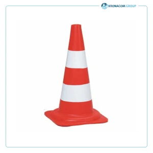 Cônes Balise de signalisation bandes réfléchissantes 50cm